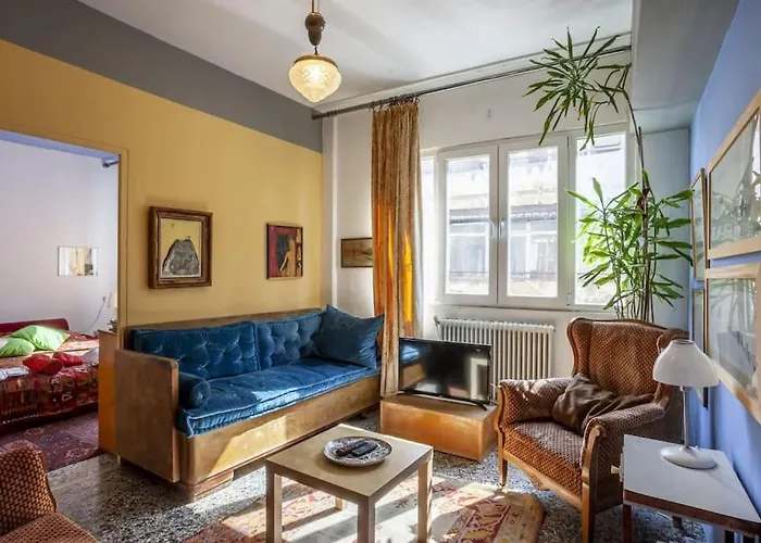 Apartment Greek Retro Decor & Wesanderson's Movies Design Thessaloniki